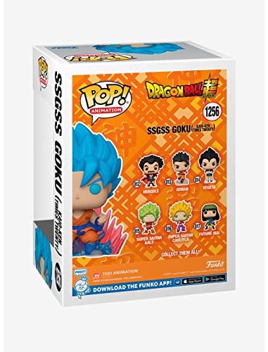 Figurine Pop Goku SSGSS Kaio-Ken - Dragon Ball Exclusive