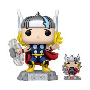 Pop! Marvel Thor w/ Pin's - Figurine Funko Exclusif