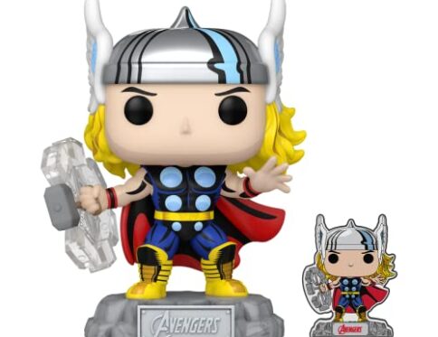 Pop! Marvel Thor w/ Pin's - Figurine Funko Exclusif