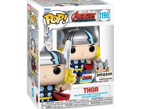 Pop! Marvel Thor w/ Pin's - Figurine Funko Exclusif