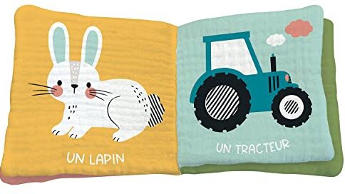 Mon Premier Livre Tissu - La Ferme | Éveil des petits