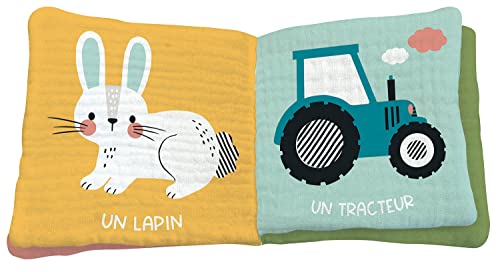 Mon Premier Livre Tissu - La Ferme | Éveil des petits