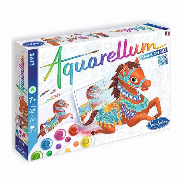 AQUARELLUM LIVE - CHEVAUX : L'Art de Peindre en Direct