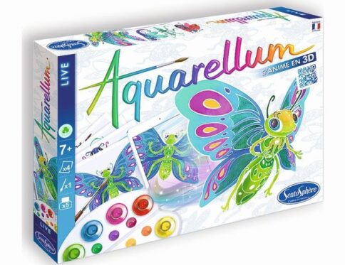 AQUARELLUM LIVE - INSECTES | Peinture Écologique pour Enfants