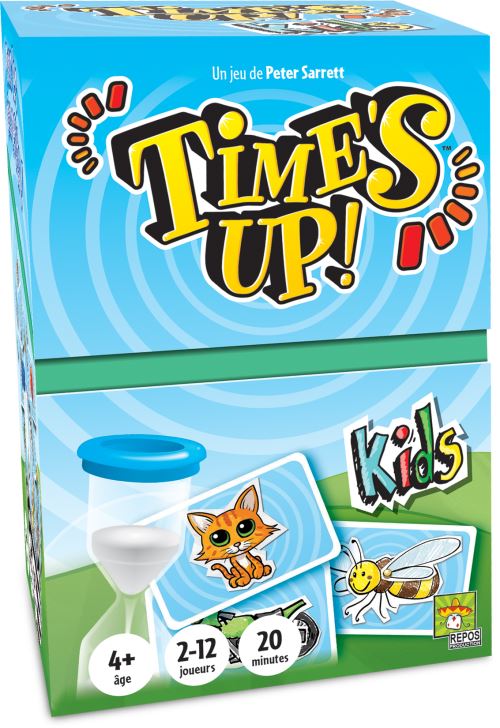 Time's Up Kids Chat - Jeu de Societe Amusant et Educatif