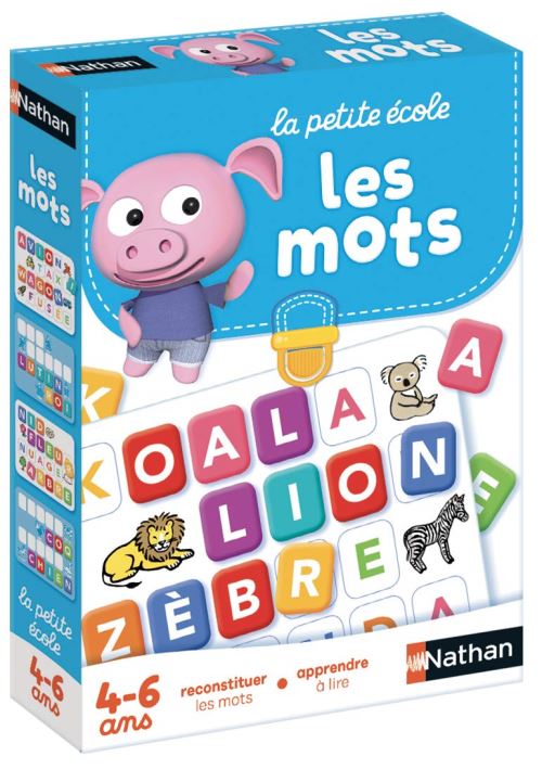 Les mots - Jeu d'éveil linguistique et éducatif
