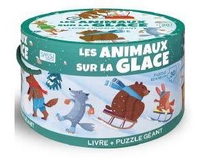 Livre et puzzle Hiver - Activités amusantes pour enfants