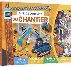 Coffret magnétique À LA DÉCOUVERTE DU CHANTIER - Éveil éducatif