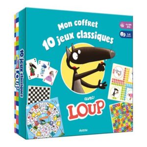 Coffret 10 jeux classiques Loup - Amusement garanti pour toute la famille