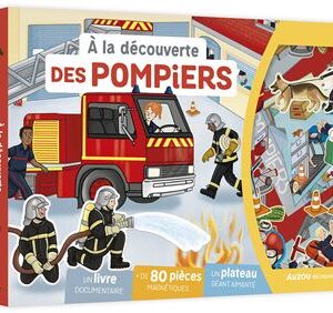 Coffret magnétique À la découverte des pompiers - Éditions Larousse