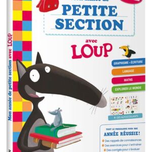 Mon année de petite section avec Loup - Éveil et apprentissage