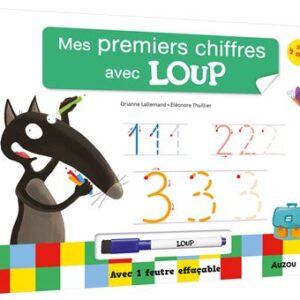 Mes premiers chiffres avec Loup - Apprentissage ludique des chiffres