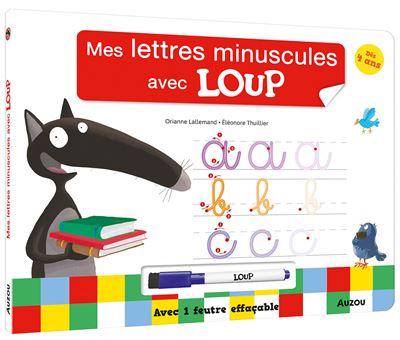 Les lettres minuscules avec Loup - Apprentissage ludique