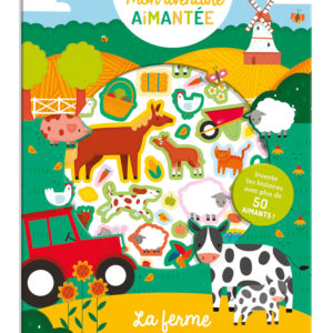 Mon Aventure Aimantée - La Ferme | Livre Enfant Éducatif