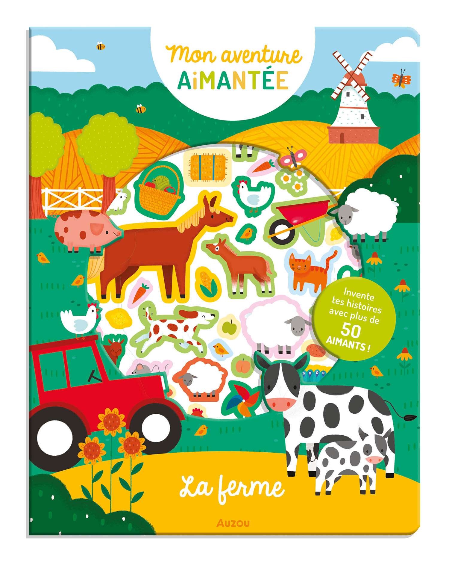product-9603-1 Mon Aventure Aimantée - La Ferme | Livre Enfant Éducatif