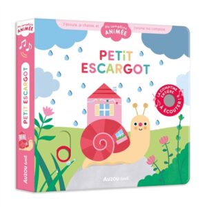 Ma Comptine Animée - Petit Escargot Sonore | Livre Éducatif