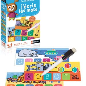 J'ÉCRIS LES MOTS - Livre d'activités créatives