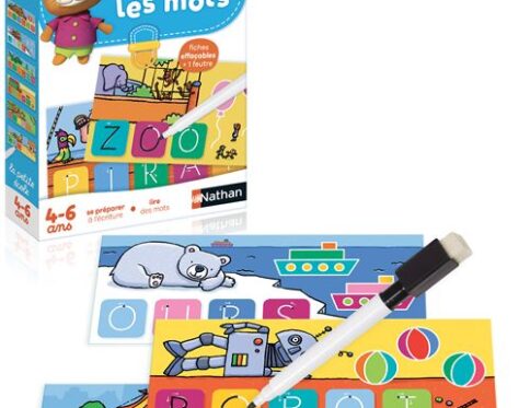 J'ÉCRIS LES MOTS - Livre d'activités créatives