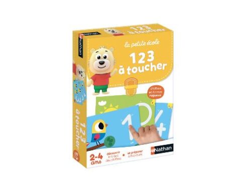 123 à toucher - Livre tactile для enfants | Jouet éducatif