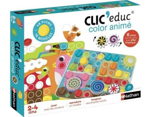 CLIC EDUC COLOR ANIMÉ - Apprentissage ludique