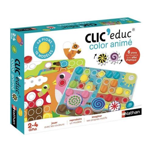 product-8363-1 CLIC EDUC COLOR ANIMÉ - Apprentissage ludique