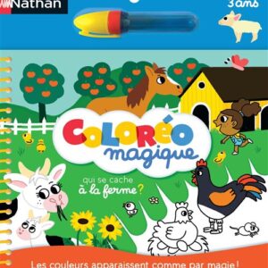 COLORÉO - FERME : Le jeu éducatif pour enfants créatifs