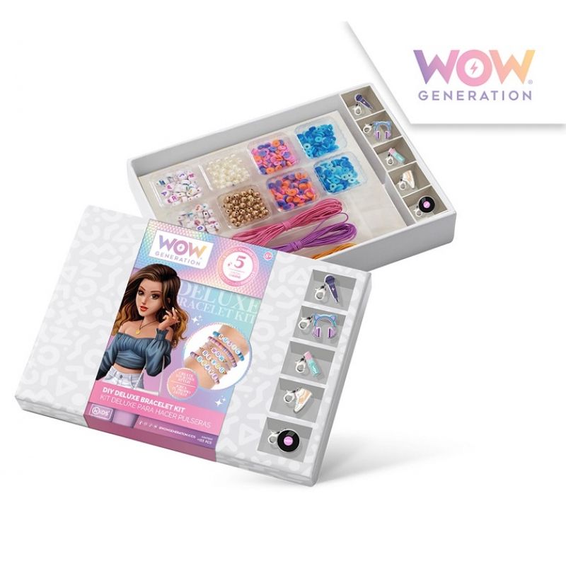 Kit de Luxe DIY : 5 Bracelets à Charms en Métal - Créez Votre Style