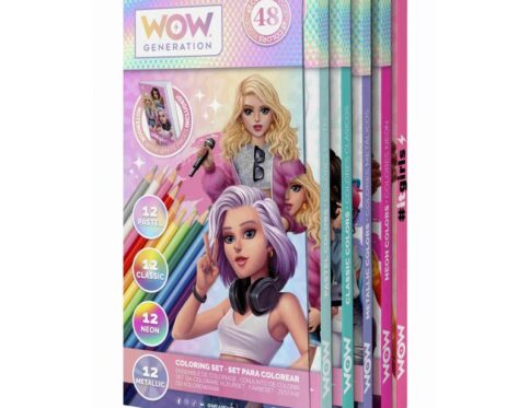 Coffret de 48 Crayons de Couleur avec Carnet - Idéal pour Créations