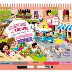 Cherche et Trouve à Faire et à Refer - Livre d'activités éducatives