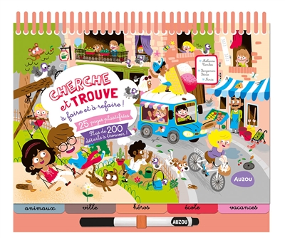 Cherche et Trouve à Faire et à Refer - Livre d'activités éducatives