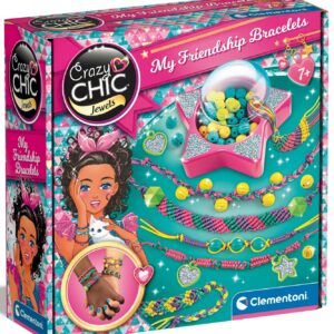 Coffret Crazy Chic pour créer des bracelets d'amitié - Amusement garanti