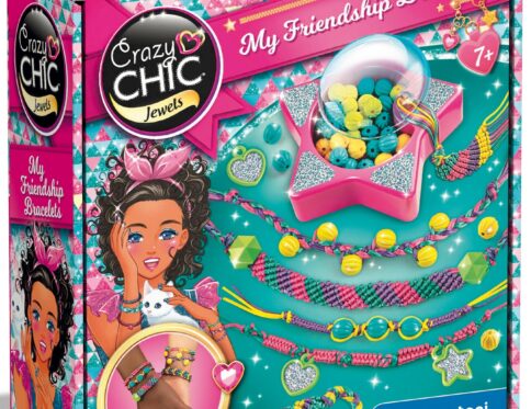 Coffret Crazy Chic pour créer des bracelets d'amitié - Amusement garanti
