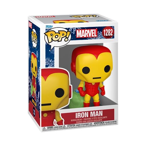 Pop! Marvel Holiday - Iron Man avec Sac | Funko