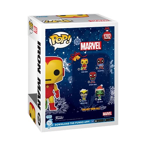 Pop! Marvel Holiday - Iron Man avec Sac | Funko
