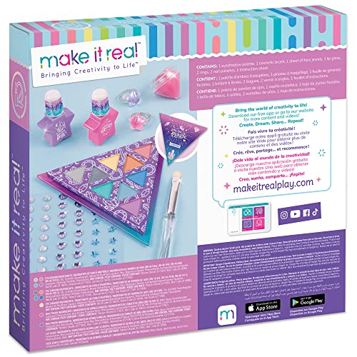 Découvrez le Mystic Crystal Makeup Kit - Parfait pour les Amatrices