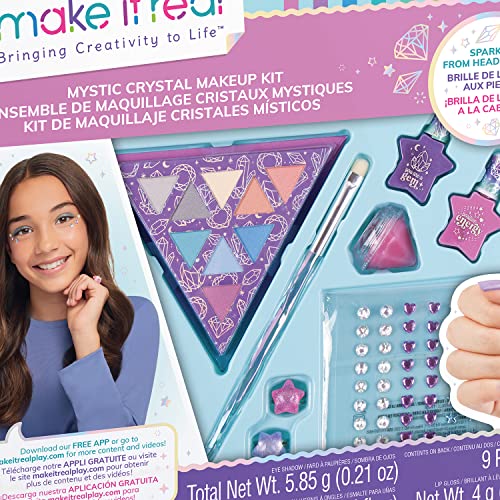Découvrez le Mystic Crystal Makeup Kit - Parfait pour les Amatrices
