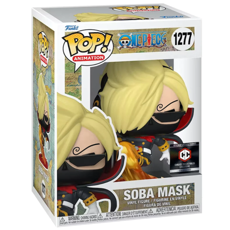 Figurine Pop! One Piece Soba Mask avec Chase - Funko Exclusif