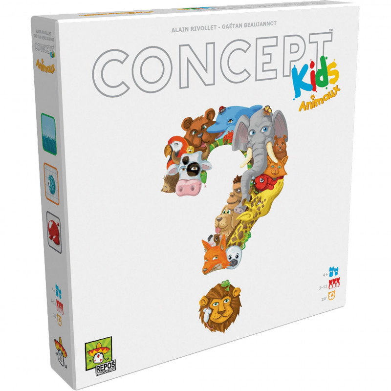 Concept Kids : Animaux – Jeu de société pour enfants dès 4 ans
