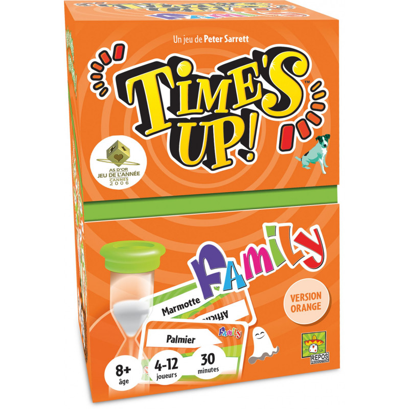 Jeu Time’s Up Family 2 Orange – Amusez-vous en Famille