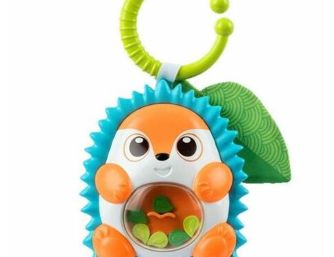 Hochet Hérisson Nattou - Jouet d'éveil en peluche