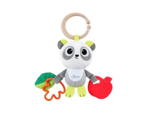 Hochet Panda Tissu - Jouet d'éveil pour bébé