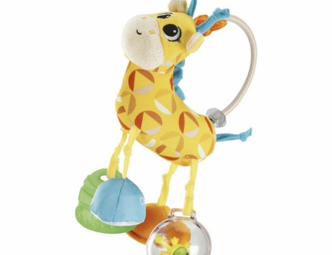 Hochet Giraffe Tissu - Apprentissage en douceur pour bébé