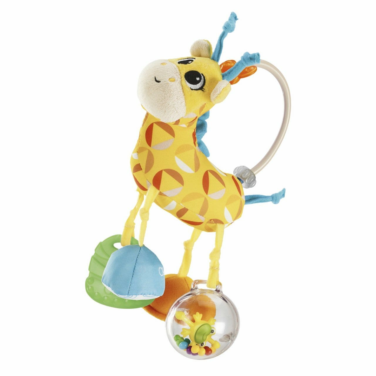 Hochet Giraffe Tissu - Apprentissage en douceur pour bébé