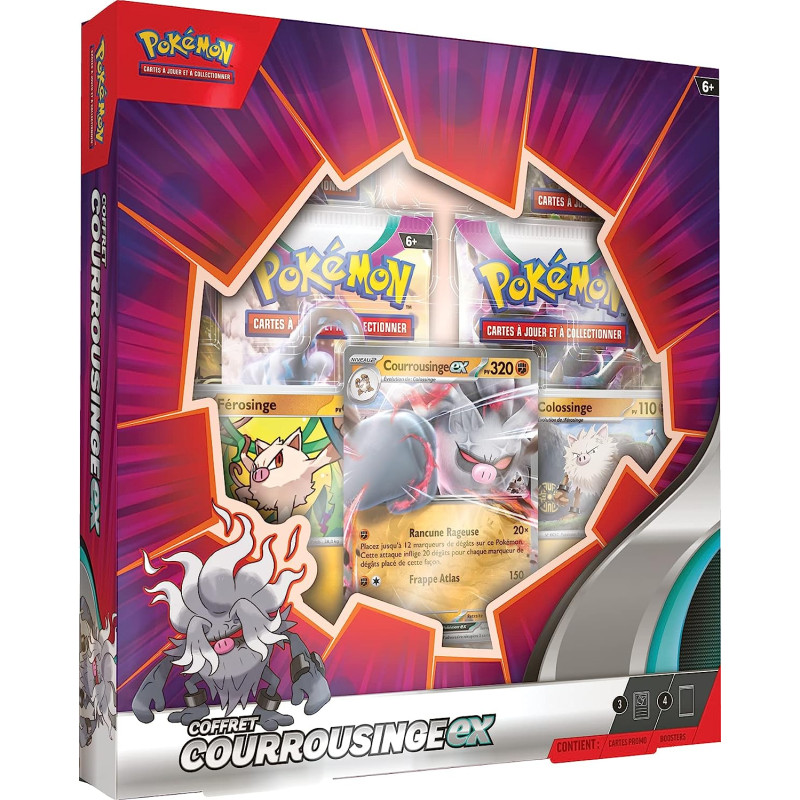 Coffret Courrousingue Pokémon - Découvrez l'univers Pokémon