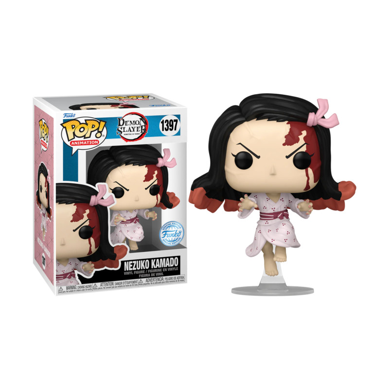 Pop! Demon Slayer Nezuko Leaping - Figurine Exclusive