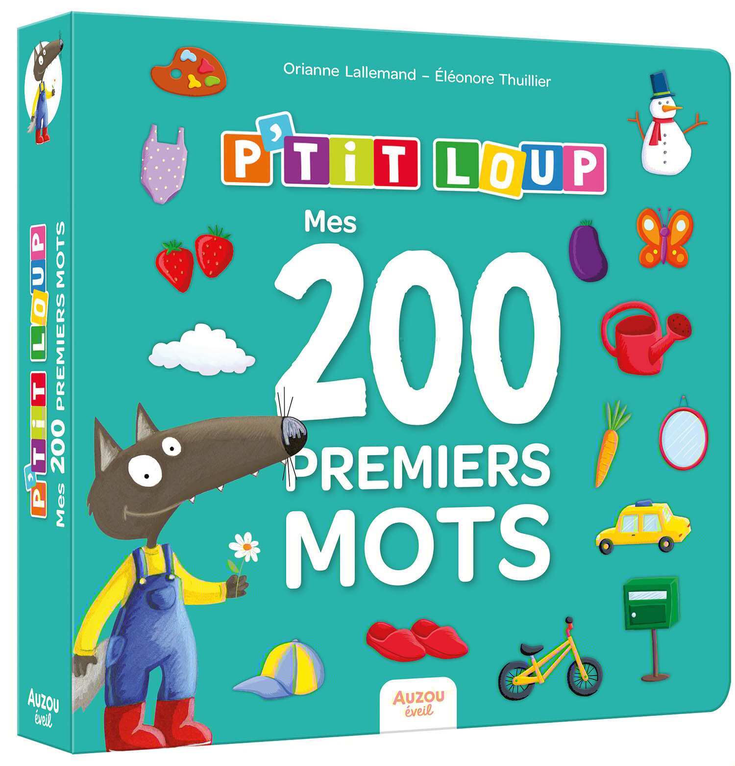 P'TIT LOUP - Mes 200 Premiers Mots | Livres éducatifs enfants