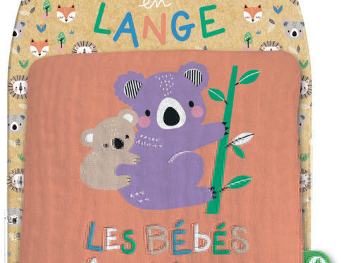 Mon Premier Livre Tissu En Lange - Les Bébés Animaux