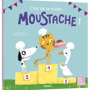 C'est de la triche, Moustache ! - Livre enfant divertissant