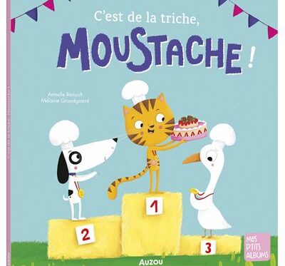 C'est de la triche, Moustache ! - Livre enfant divertissant