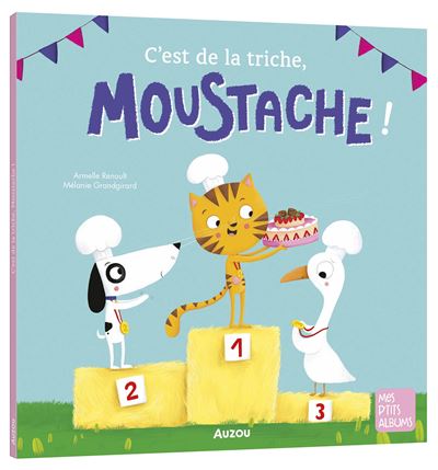 C'est de la triche, Moustache ! - Livre enfant divertissant